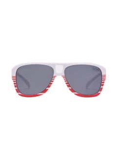 Lee Cooper Kids' Polarized Sunglasses White Frame Grey Lens - 52mm Lens - LCK108C03  - Image 1