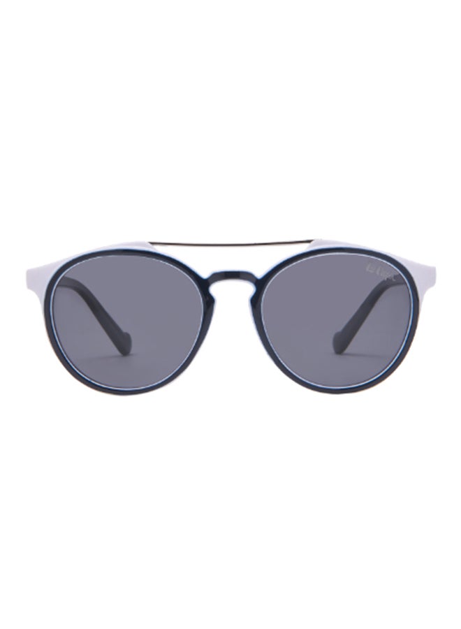 لي كوبر Kids' Polarized Sunglasses Blue Frame Grey Mirror Lens 47mm  - LCK109C01  - Image 1