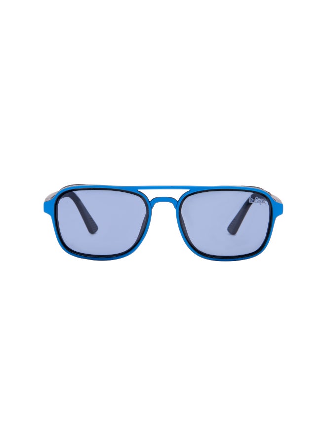 Lee Cooper Kids' Polarized Sunglasses Black With Blue Frame Blue Lens - 48mm Lens - LCK111C02  - Image 1