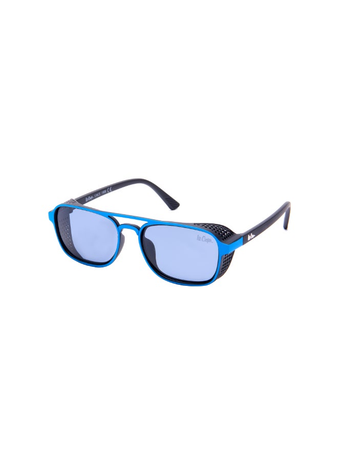 Lee Cooper Kids' Polarized Sunglasses Black With Blue Frame Blue Lens - 48mm Lens - LCK111C02  - Image 3