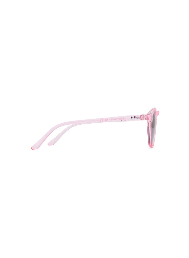 لي كوبر - Girls' Polarized Sunglasses Pink Frame Grey Lens - 45mm Lens - LCK112C01 - Image 1