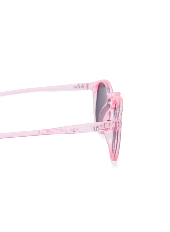 لي كوبر - Girls' Polarized Sunglasses Pink Frame Grey Lens - 45mm Lens - LCK112C01 - Image 1