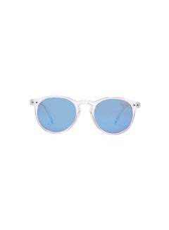 Lee Cooper Kids' Polarized Sunglasses Transprarent Frame Blue Mirror Lens - 45mm Lens - LCK112C03  - Image 1