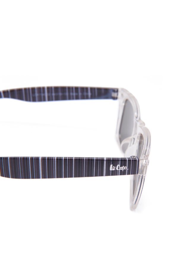 Lee Cooper Kids' Polarized Sunglasses Transprarent Frame Silver Mirror Lens - 44mm Lens - LCK114C02  - Image 4