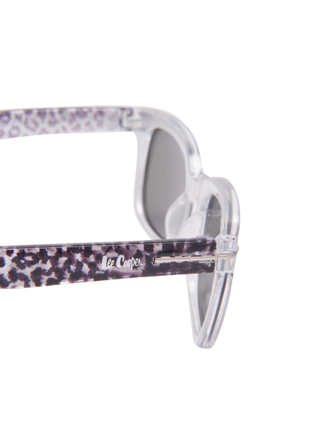 لي كوبر Polarized Sunglasses Silver Frame Silver Mirror Mirror Lens 47mm  - LCK116C02  - Image 4