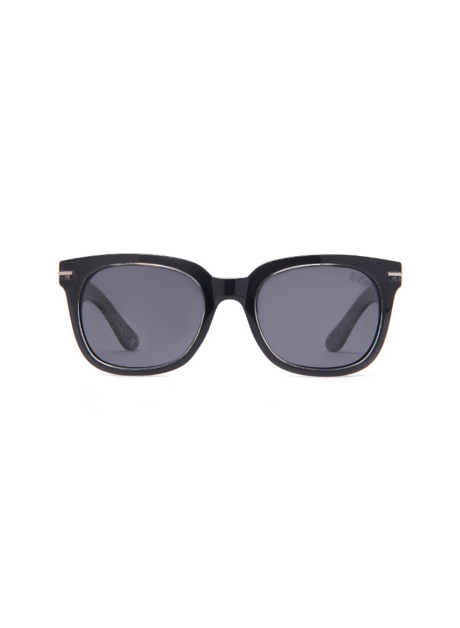 Lee Cooper Kids' Polarized Sunglasses Black Frame Grey Lens - 47mm Lens - LCK116C03  - Image 1