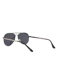 لي كوبر Polarized Sunglasses Black Frame Smoke Lens - 57mm Lens - LC1015C02  - Image 3