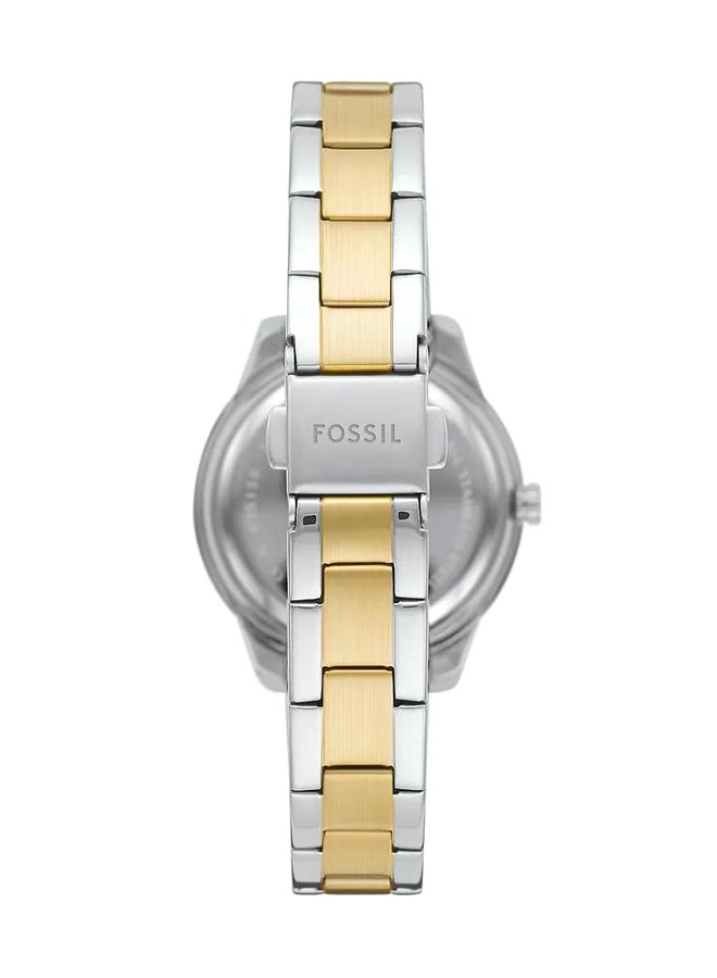FOSSIL Women's Stella Round Quartz Watch ES5138 - 30 mm - Multicolour  - Image 4