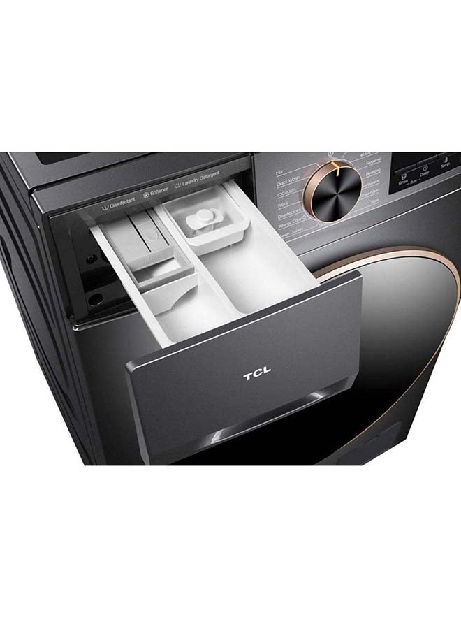 TCL Front Load Automatic Washing Machine, 10 kg C2110FLG Silver  - Image 3