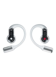 Nothing Ear (open) wireless open headphones with Dual mics and AI Clear Voice, Open Sound Technology, IP54 water resistant, 30 hours of playback and Advanced EQ White  - Image 1