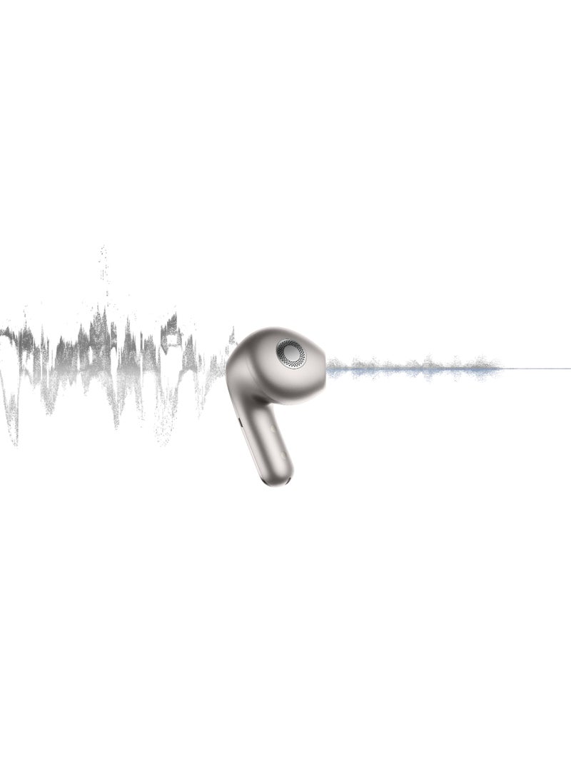 شاومي - Buds 5|Up To 46Db Active Noise Reduction|12.4Mm Titanium Plated Diaphragm|Convenient Connection|Bluetooth|10H/40H Ultra Long Battery Life Titan Gray - Image 1