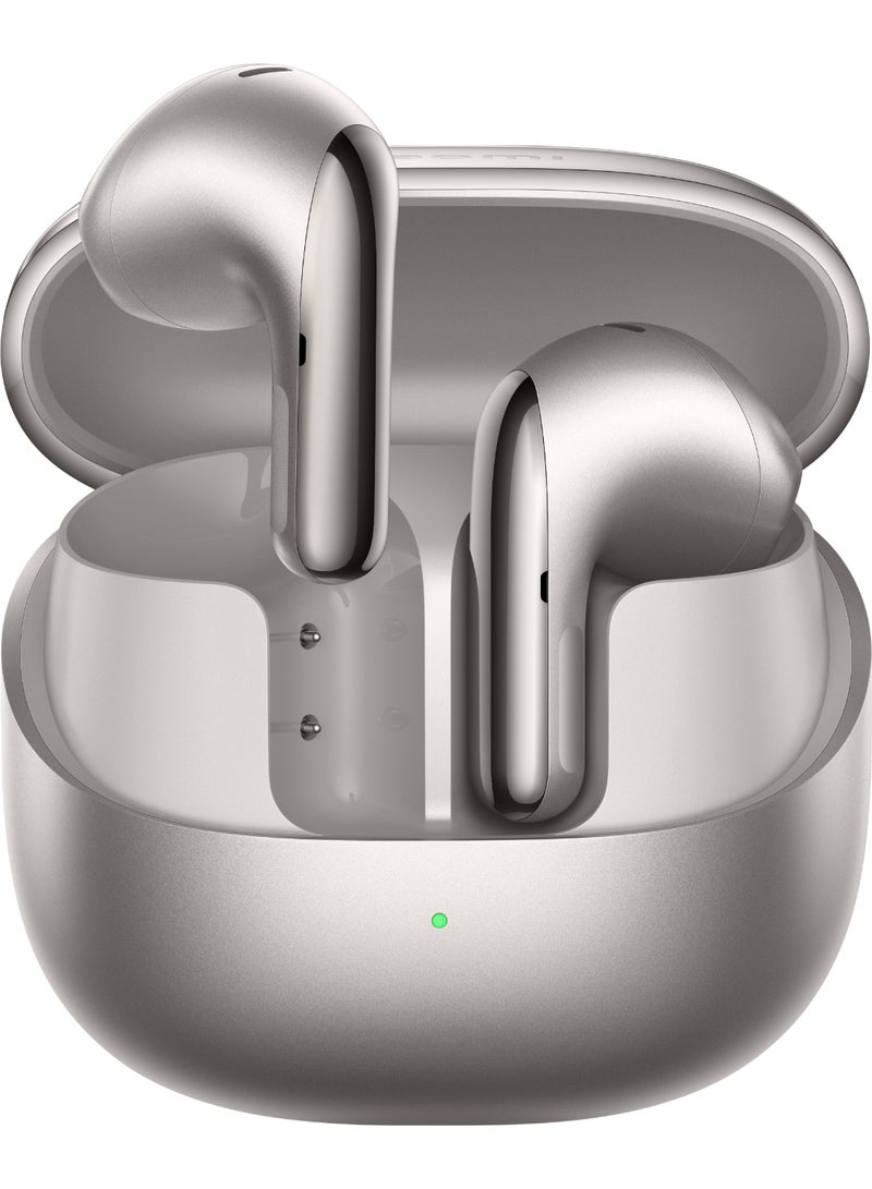 شاومي - Buds 5|Up To 46Db Active Noise Reduction|12.4Mm Titanium Plated Diaphragm|Convenient Connection|Bluetooth|10H/40H Ultra Long Battery Life Titan Gray - Image 1