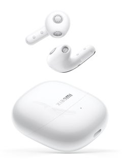Xiaomi Buds 5|Up To 46Db Active Noise Reduction|12.4Mm Titanium Plated Diaphragm|Convenient Connection|Bluetooth|10H/40H Ultra Long Battery Life Ceramic White  - Image 3
