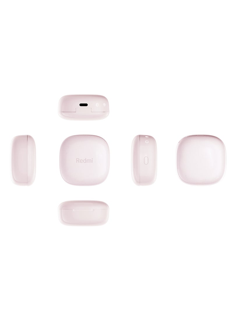 Xiaomi - Redmi Buds 6 Play|Comfortable Wear|10Mm Dynamic Drive| Ai Noise Cancellation|Bluetooth 5.4|Convenient Connection Experience|Up To 36 Hours Ultra Long Battery Life Pink - Image 1