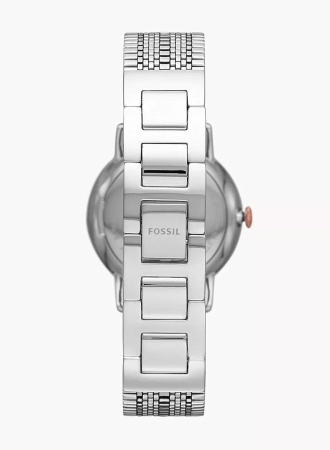 FOSSIL Women's Neely Round Quartz Watch ES4644 - 34 mm - Silver  - Image 3