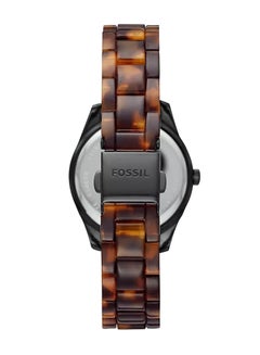 فوسيل Women's Scarlette Mini Round Quartz Watch ES4638 - 32 mm - Multicolour  - Image 3