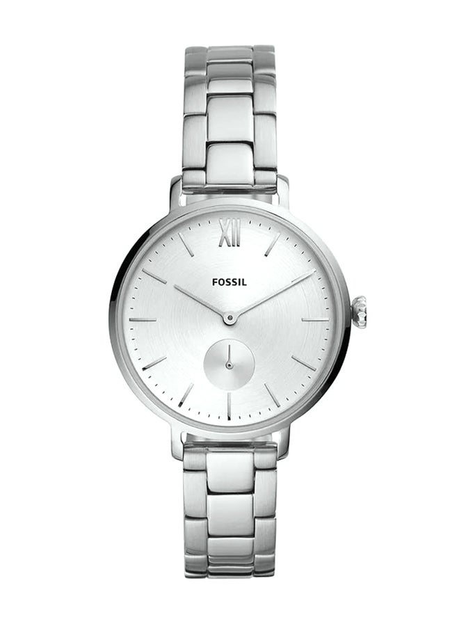 FOSSIL - Women's Kalya Round Quartz Watch ES4666 - 36 mm - Silver - Image 1
