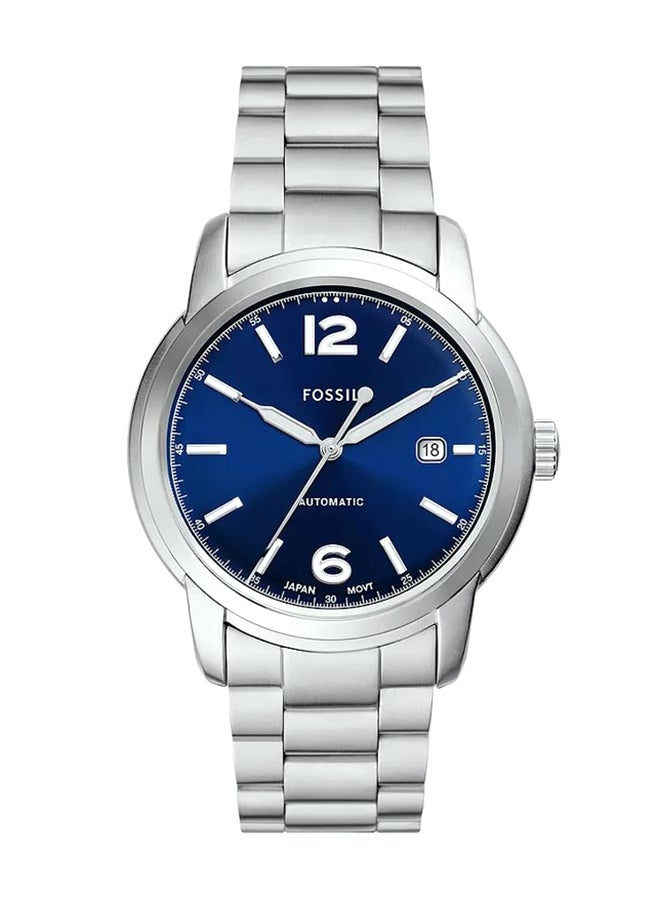 FOSSIL Men's Heritage Round Mechanical Watch ME3244 - 43 mm - Silver  - Image 1