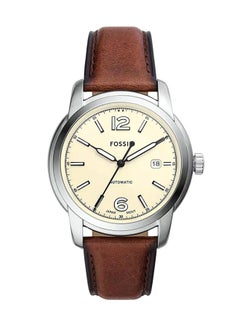 FOSSIL Men's Heritage Round Mechanical Watch ME3221 - 43 mm - Brown  - Image 1
