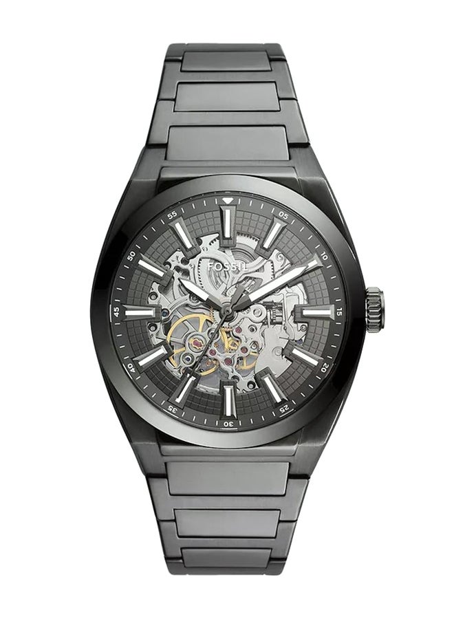 FOSSIL Men's Everett Round Mechanical Watch ME3206 - 42 mm - White - Image 1