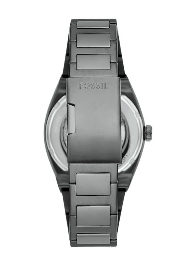 FOSSIL Men's Everett Round Mechanical Watch ME3206 - 42 mm - White - Image 4