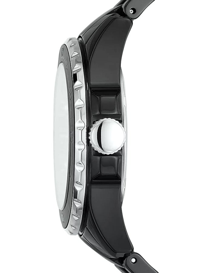 FOSSIL Unisex Fb-01 Round Quartz Watch CE1108 - 36 mm - Black - Image 3