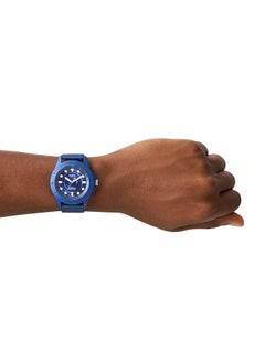 FOSSIL Men's Fb-01 Round Quartz Watch FS5893 - 42 mm - Blue  - Image 2