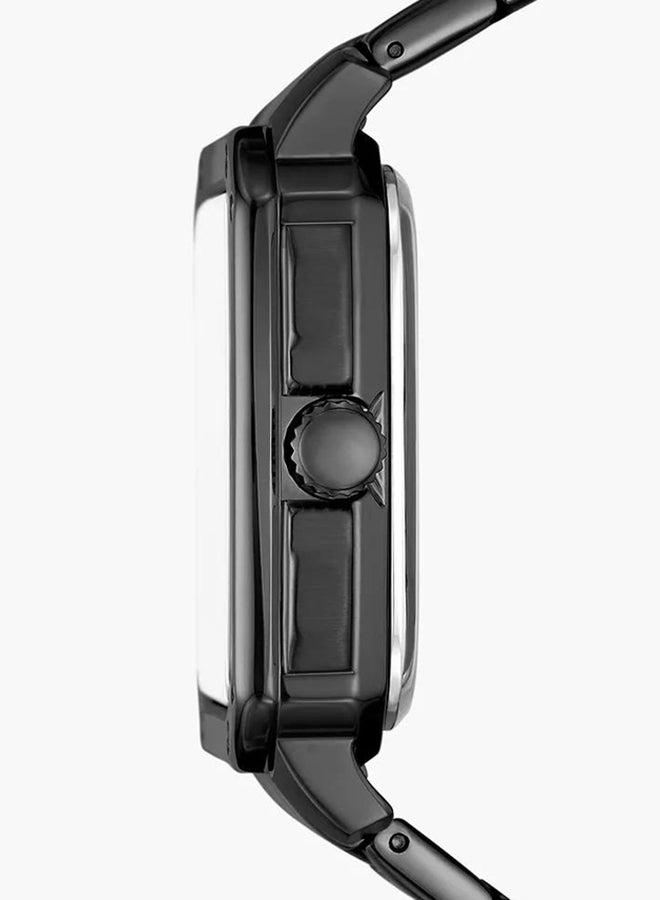 FOSSIL Men's Inscription Square Mechanical Watch ME3238 - 42 mm - Black - Image 3