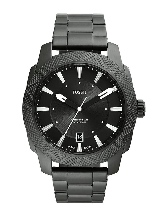 FOSSIL Men's Machine Round Quartz Watch FS5970 - 49 mm - White  - Image 1