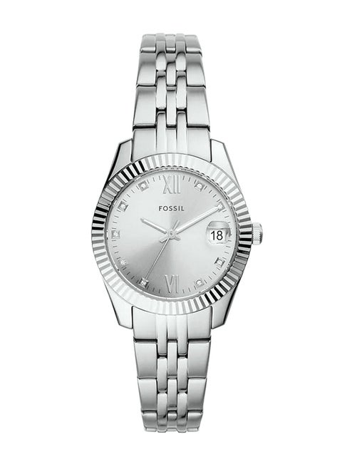Women's Scarlette Mini Round Quartz Watch ES4897 - 32 mm - Silver