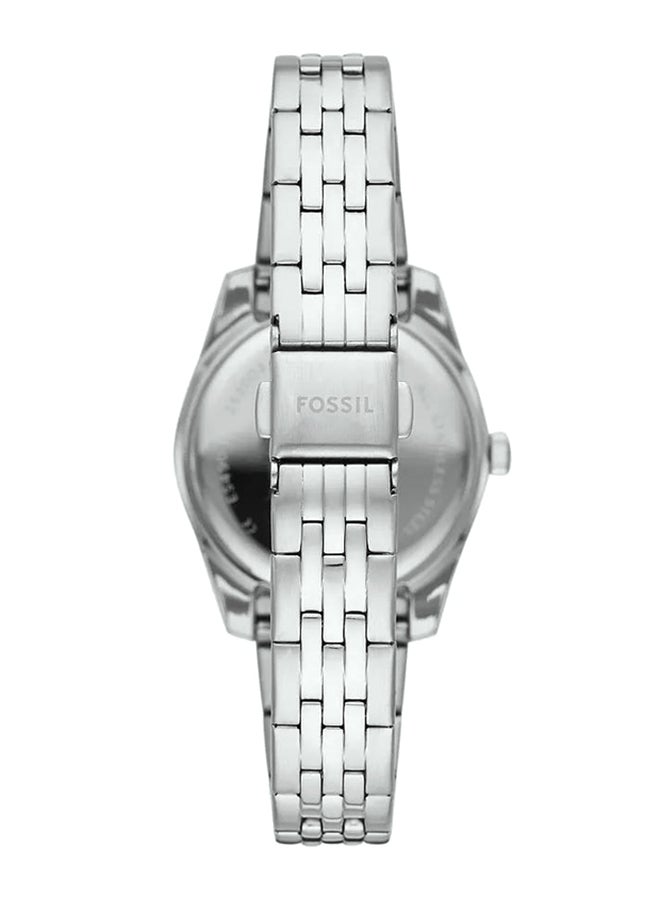 فوسيل - Women's Scarlette Mini Round Quartz Watch ES4897 - 32 mm - Silver - Image 1