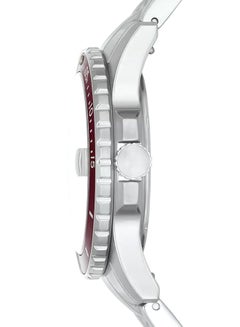FOSSIL Men's Blue Dive Round Quartz Watch FS6013 - 42 mm - Silver  - Image 3