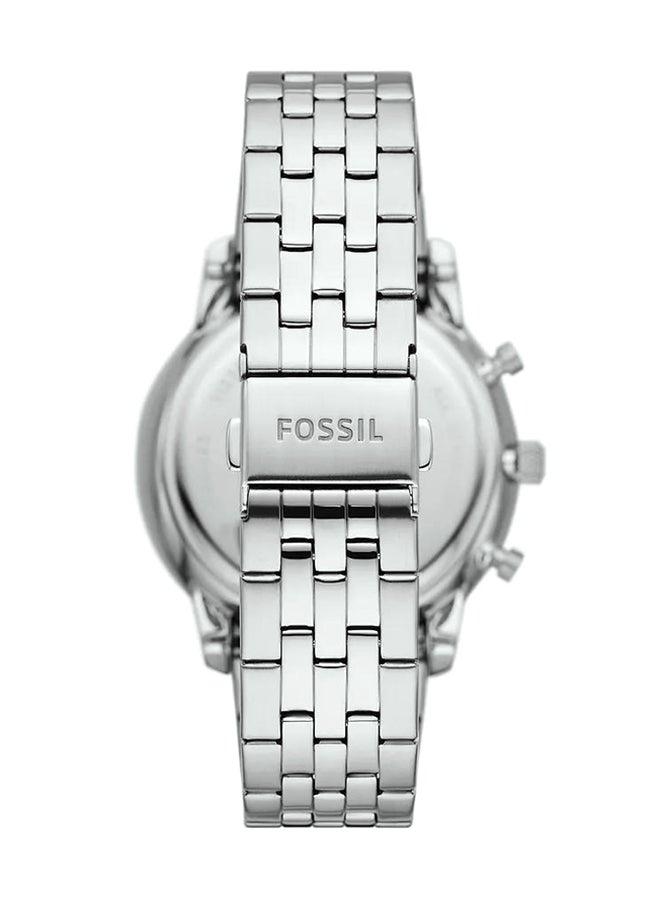 FOSSIL - Men's Neutra Round Quartz Watch FS6025 - 44 mm - Silver - Image 1