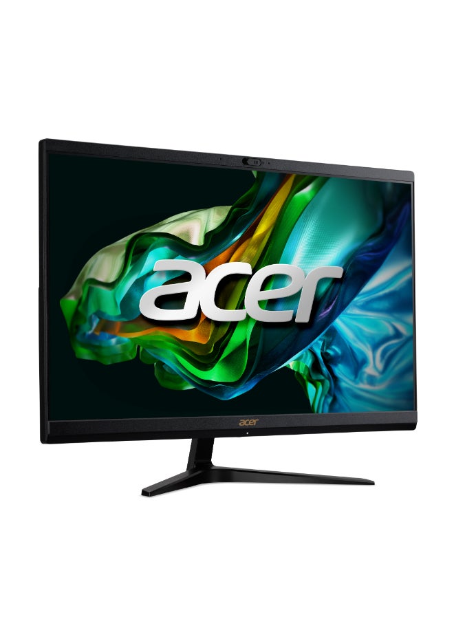 Aspire C24 AIO With 23.8-Inch Display, Intel Core i5-1334U Processor/8GB RAM/512GB SSD/Intel Iris Graphics/Windows 11 Home English/Arabic Black - pnsku/N70118085V/45/_/1728981719/ddf9b1c4-f41e-4de9-9e85-b81e0e4db3d4
