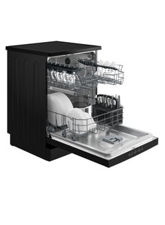 Free-Standing Dishwasher - 14 Place Settings - 5 Program 60 cm Full Size - Stainless Steel - Time Delay - Half Load BDFN15421B Black - pnsku/N70118134V/45/_/1728542829/43614b12-0ffb-4057-ba68-daf9fd44dad1