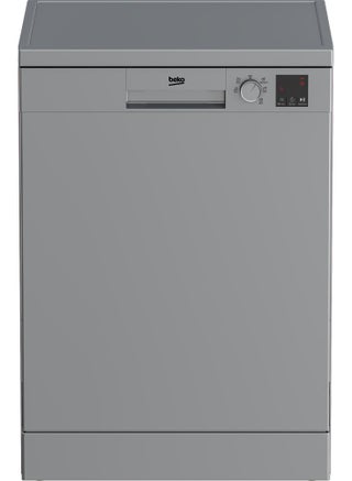 Free-Standing Dishwasher - 13 Place Settings - 5 Program 60 cm Full Size - Stainless Steel - Time Delay - Half Load DVN05322S Silver - pnsku/N70118135V/45/_/1728542835/f9179d0a-1c9c-47d9-aa75-344c704f707b