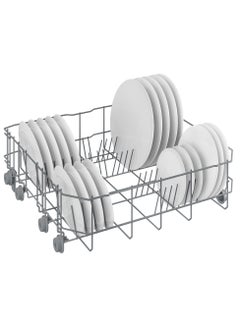 Free-Standing Dishwasher - 13 Place Settings - 5 Program 60 cm Full Size - Stainless Steel - Time Delay - Half Load DVN05322S Silver - pnsku/N70118135V/45/_/1728542840/10b78a79-0c7a-4eb1-907c-b7a892c69509