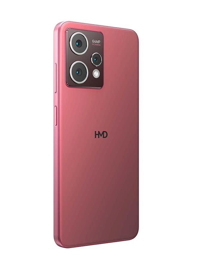 HMD - Crest Max 5G Dual Sim Royal Pink 8GB RAM 256GB + 360 Auto Face Tracking camera + 1 year Screen Damage Protection - Middle East Version - Image 1