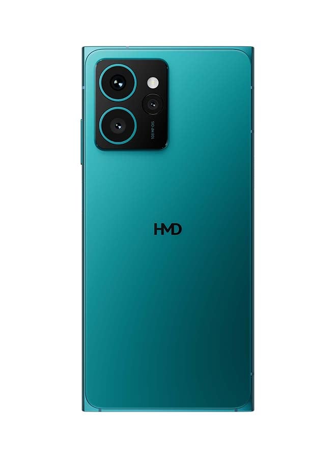 HMD Skyline 5G Dual SIM Blue Topaz 12+12GB RAM 256GB + 3 axis Foldable Gimbal + 1 year Screen Damage Protection - Middle East Version  - Image 3
