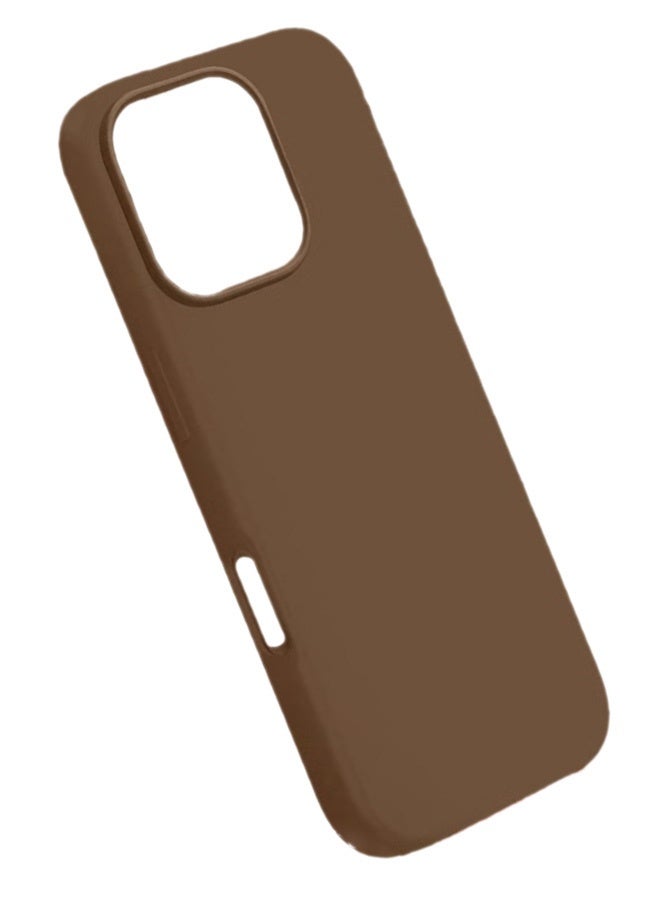 MARGOUN Case Cover for Apple iPhone 16 Pro, Slim Silicone Case, Full Covered Anti Scratch Shockproof Protective Cover Desert Titanium - Image 4