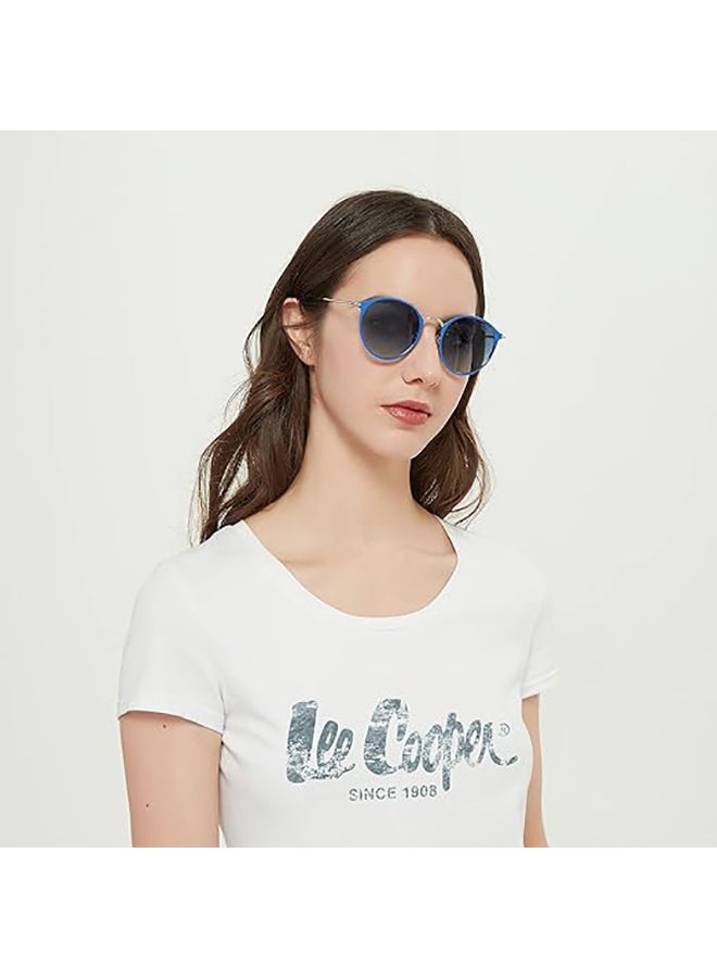 لي كوبر Women's Polarized Gradient Blue Sunglasses - 50 mm Lens - LC1025C01 - Image 4