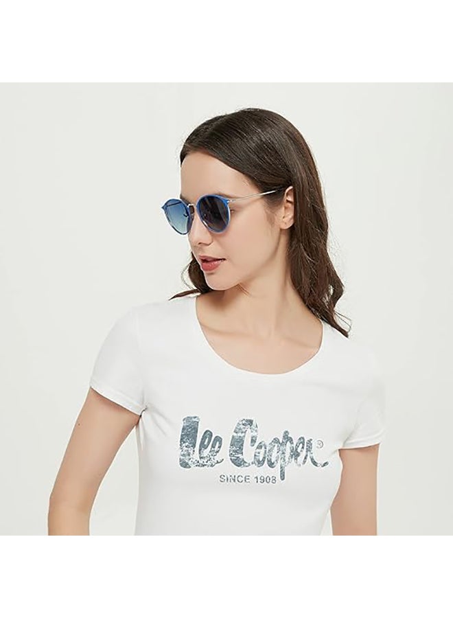 لي كوبر Women's Polarized Gradient Blue Sunglasses - 50 mm Lens - LC1025C01 - Image 5