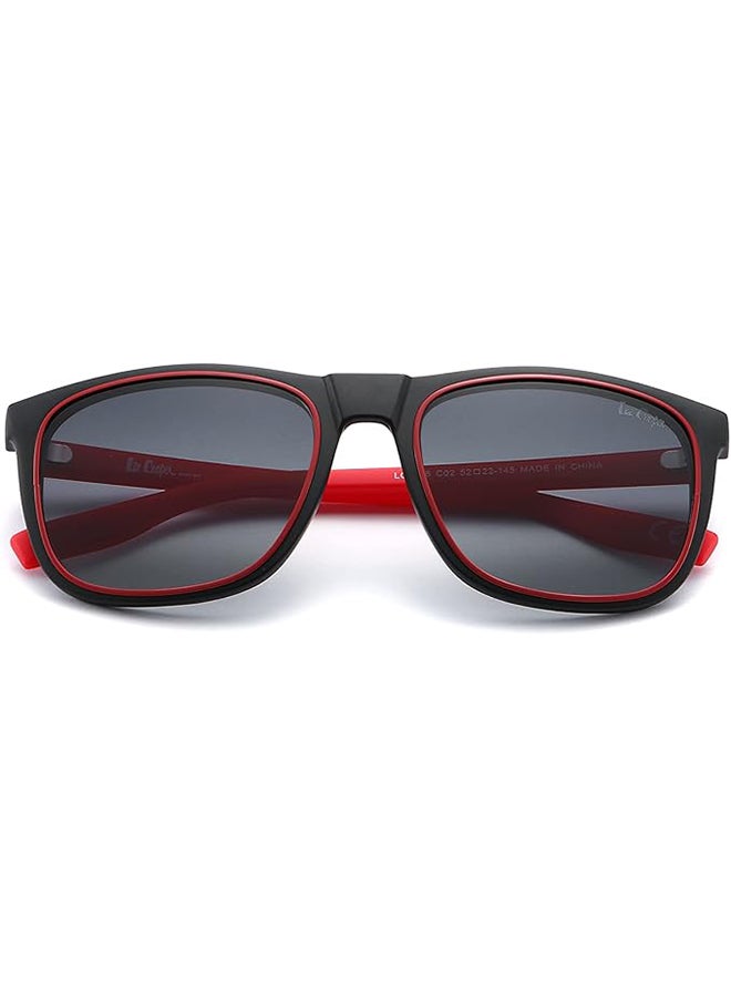 لي كوبر Women's Polarized Sunglasses BLACK Frame GR.GREY Lens - 52mm Lens - LC1006C02  - Image 4
