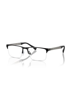 Unisex Rectangular Shape Plastic Eyeglass Frames 3001 - Lens Size: 55 Mm - Matte Black - pnsku/N70118226V/45/_/1728974139/58c41886-d770-43b3-ae64-d47f44c3aeea