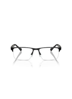 Unisex Rectangular Shape Plastic Eyeglass Frames 3001 - Lens Size: 55 Mm - Matte Black - pnsku/N70118226V/45/_/1728974142/72f8d2ea-4049-44ea-be91-a0069c8aa23b