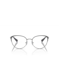 Unisex Cat Eye Shape Plastic Eyeglass Frames 3370 - Lens Size: 51 Mm - Shiny Silver/Grey - pnsku/N70118234V/45/_/1728974266/18bea9bf-0fbd-4358-a99a-fe775a90143e