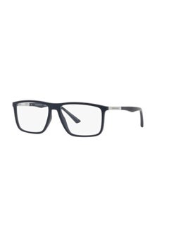 Unisex Rectangular Shape Plastic Eyeglass Frames 5088 - Lens Size: 54 Mm - Matte Blue - pnsku/N70118248V/45/_/1728974390/e7a1a857-6244-431a-9f38-5dc1c80fbb72