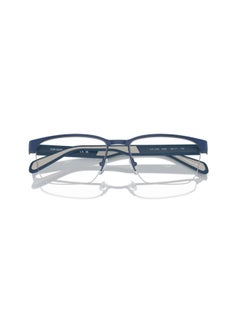 Men's Rectangular Shape Plastic Eyeglass Frames 3050 - Lens Size: 54 Mm - Matte Blue - pnsku/N70118252V/45/_/1728974367/e6d9426f-1688-4c41-a61f-1950f3520848