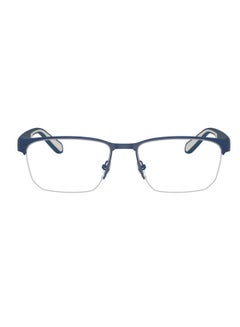 Men's Rectangular Shape Plastic Eyeglass Frames 3050 - Lens Size: 54 Mm - Matte Blue - pnsku/N70118252V/45/_/1728974369/1c25e02f-4f7b-40a9-9133-bf03d1068d05