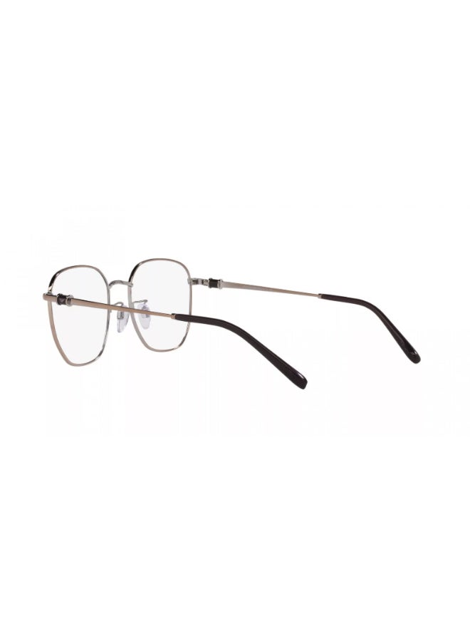 امبوريو ارماني - Women's Round Shape Plastic Eyeglass Frames 3011 - Lens Size: 53 Mm - Shiney Rose Gold - Image 1